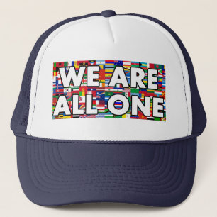 We zijn allemaal één 016 trucker pet