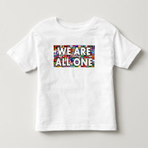 We zijn allemaal één kinder shirts