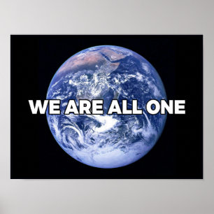 We zijn allemaal één poster