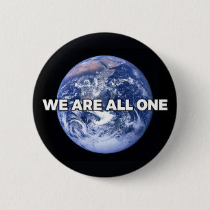 We zijn allemaal één ronde button 5,7 cm