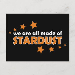 We zijn allemaal gemaakt van stardust briefkaart