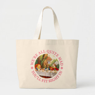 WE ZIJN ALLEMAAL GOED, JE ZAL ER GOED IN PASSEN! GROTE TOTE BAG