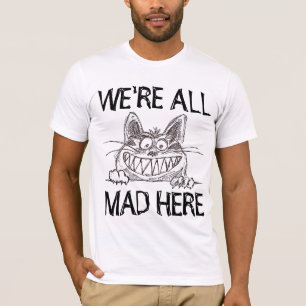 WE ZIJN ALLEMAAL HIER, grappige T-shirts