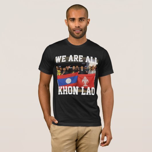 We zijn allemaal Khon Lao T-shirt (Voorkant volledig)