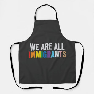 We zijn allemaal LGBT Rainbow Ally immigranten Schort