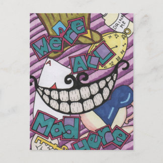 We zijn allemaal Mad hier Briefkaart