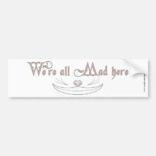 We zijn allemaal Mad hier Bumpersticker