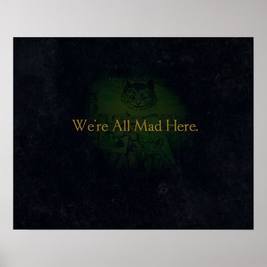 We zijn allemaal Mad hier Poster (Voorkant)