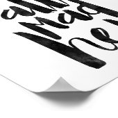 We zijn allemaal Mad hier Poster (Hoek)