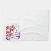 We zijn allemaal Mad hier Theedoek (Horizontaal)