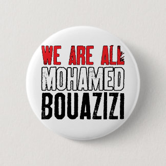 We zijn allemaal Mohamed Bouazizi Ronde Button 5,7 Cm