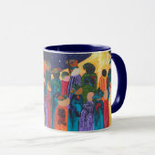 "We zijn allemaal mooi" Mok van de Beverage (Voorkant rechts)