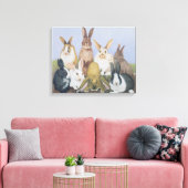 We zijn allemaal oorlogen canvas afdruk (Insitu (Woonkamer))