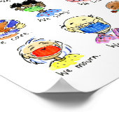 We zijn allemaal pandemisch Poster (Hoek)