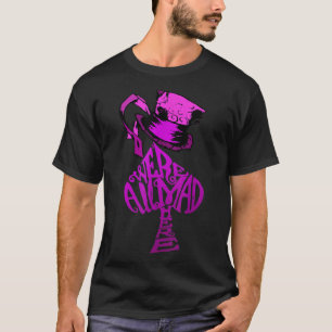 We zijn allemaal roze Pet Alice in Wonderland Te T-shirt