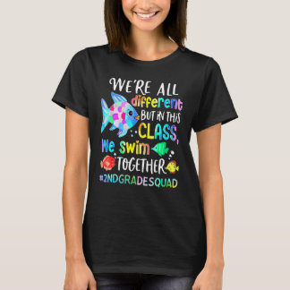 We zijn allemaal verschillend, maar in deze klas z t-shirt