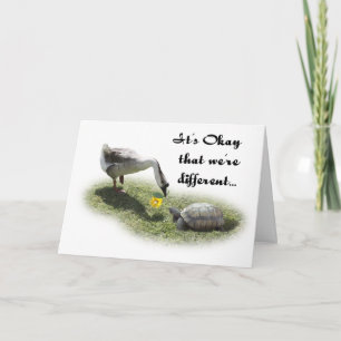 We zijn anders... kaart