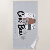 We zijn Beren - Cave Bros. Vertegenwoordiger Strandlaken (Voorkant)