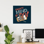 We zijn Beren en Charlie, het maakt niet uit of ik Poster (Thuiskantoor)
