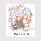 We zijn Beren en Charlie, het maakt niet uit of ik Sticker (Vel)