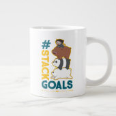 We zijn Beren en Chloe - #StackGoals Extra Grote Beker (Rechts)