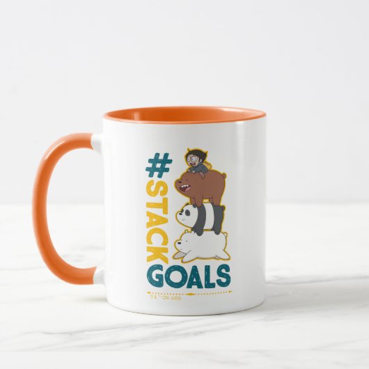 We zijn Beren en Chloe - #StackGoals Mok (Links)