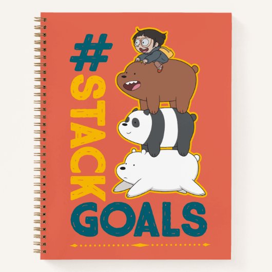 We zijn Beren en Chloe - #StackGoals Notitieboek (Voorkant)