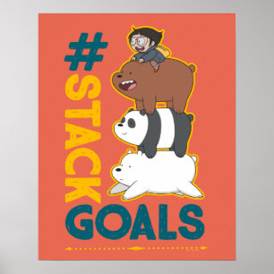 We zijn Beren en Chloe - #StackGoals Poster