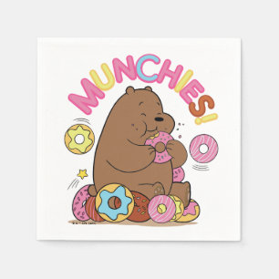 We zijn Beren, Grizz Donut Munchies. Servet