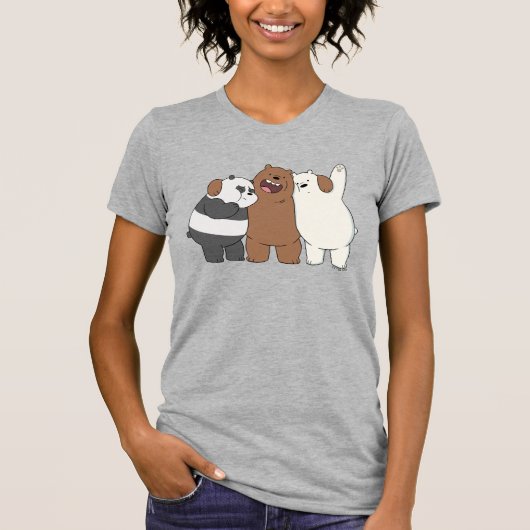 We zijn Beren Group Hug T-shirt (Voorkant)