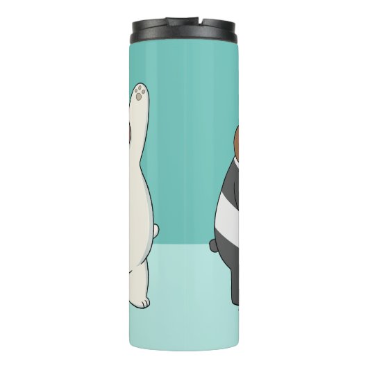 We zijn Beren Group Hug Thermosbeker (Achterkant)