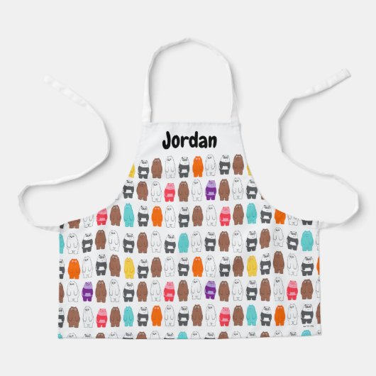 We zijn Beren kleurrijk Beer Schort (Voorkant)