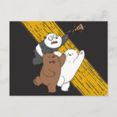 We zijn Beren - laatste Pizza Slice Briefkaart (Voorkant)