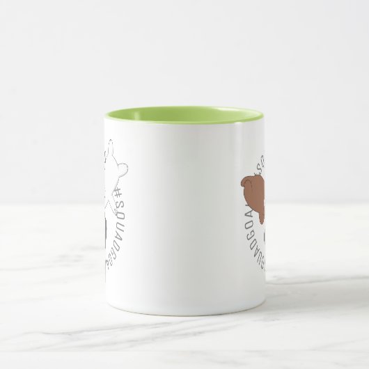 We zijn Beren - #SquadGoals Mok (Midden)