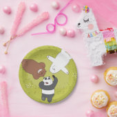 We zijn Beren - #SquadGoals Papieren Bordje (Feest)