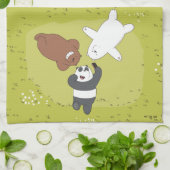 We zijn Beren - #SquadGoals Theedoek (Gevouwen)