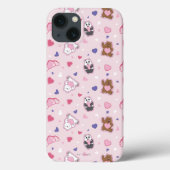 We zijn Beren - Valentijn harten patroon Case-Mate iPhone Case (Achterkant)