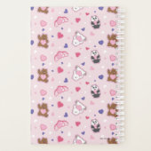 We zijn Beren - Valentijn harten patroon Planner (Achterkant)