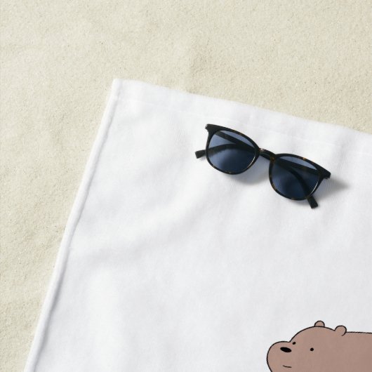 We zijn Beren - zorg dat je thuis bent Strandlaken (In situ)