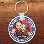 We zijn Bestenderen voor BFF Modern Custom Photo Sleutelhanger (Voorkant)