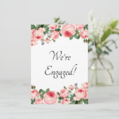 We zijn bezonnen Blushing Pink Rose (Staand voorkant)