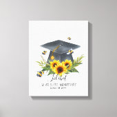 We zijn BUZZED! AFSTUDEREN Personeelsbeloningen Canvas Afdruk (Voorkant)