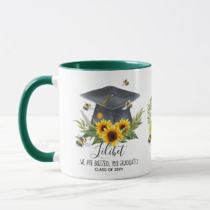 We zijn BUZZED! AFSTUDEREN Personeelsbeloningen Mok
