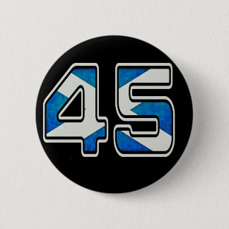 We zijn de 45%-badge (donker) ronde button 5,7 cm