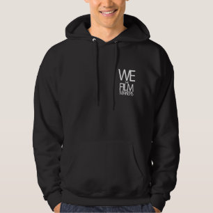 we zijn de filmmakers nu in het zwart hoodie