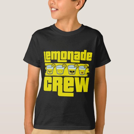 We zijn de limonade-kreeft van Citrus Fruit Lemon T-shirt (Voorkant)