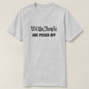 We zijn de mensen boos op T-Shirt