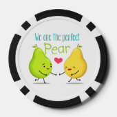 We zijn de perfecte verf | VALENTIJNSDAG | Liefde Poker Chips (Achterkant)