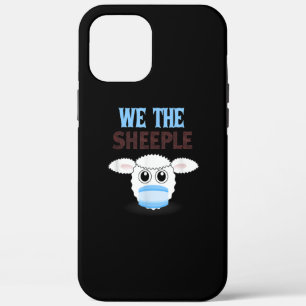 We zijn de schaapskop Vreemde schapen met gezich iPhone 12 Pro Max Hoesje