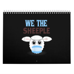 We zijn de schaapskop   Vreemde schapen met gezich Kalender
